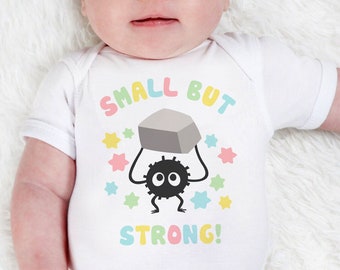 Small But Strong | Baby Onesie | Baby Shower Gift | Baby Girl or Boy