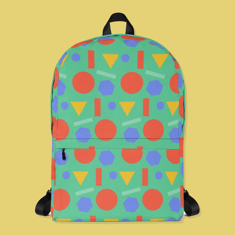 primary colour backpack