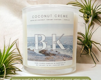 Coconut Creme Soy Wax Candle