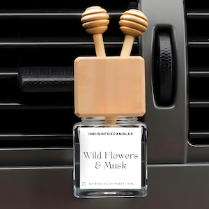 Wild Flowers & Musk Duftöl Diffuser Lufterfrischer Autoduft Kleiderschrank Raumduft Geschenk Einweihung Führerschein Gastgeschenk Freundin