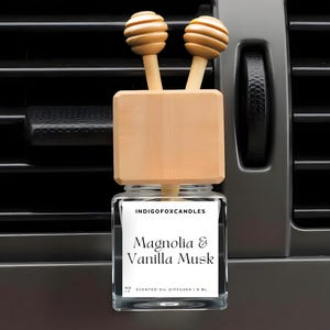 Magnolia & Vanilla Musk Duftöl Diffuser Lufterfrischer Autoduft Kleiderschrank Raumduft Geschenk Einweihung Führerschein Gastgeschenk