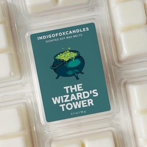 Stardew Valley Wizard's Tower Wachsmelts Sojawachs Duftwachs Vegan Snap Bar Teelicht Duftlampe Raumduft Wachswürfel Wild Herbs Brew Geschenk