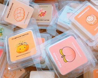 Mini Duftwachs Probiergrößen Duftwachs Würfel Sojawachs Duftmelt für Teelicht Duftlampe Raumduft