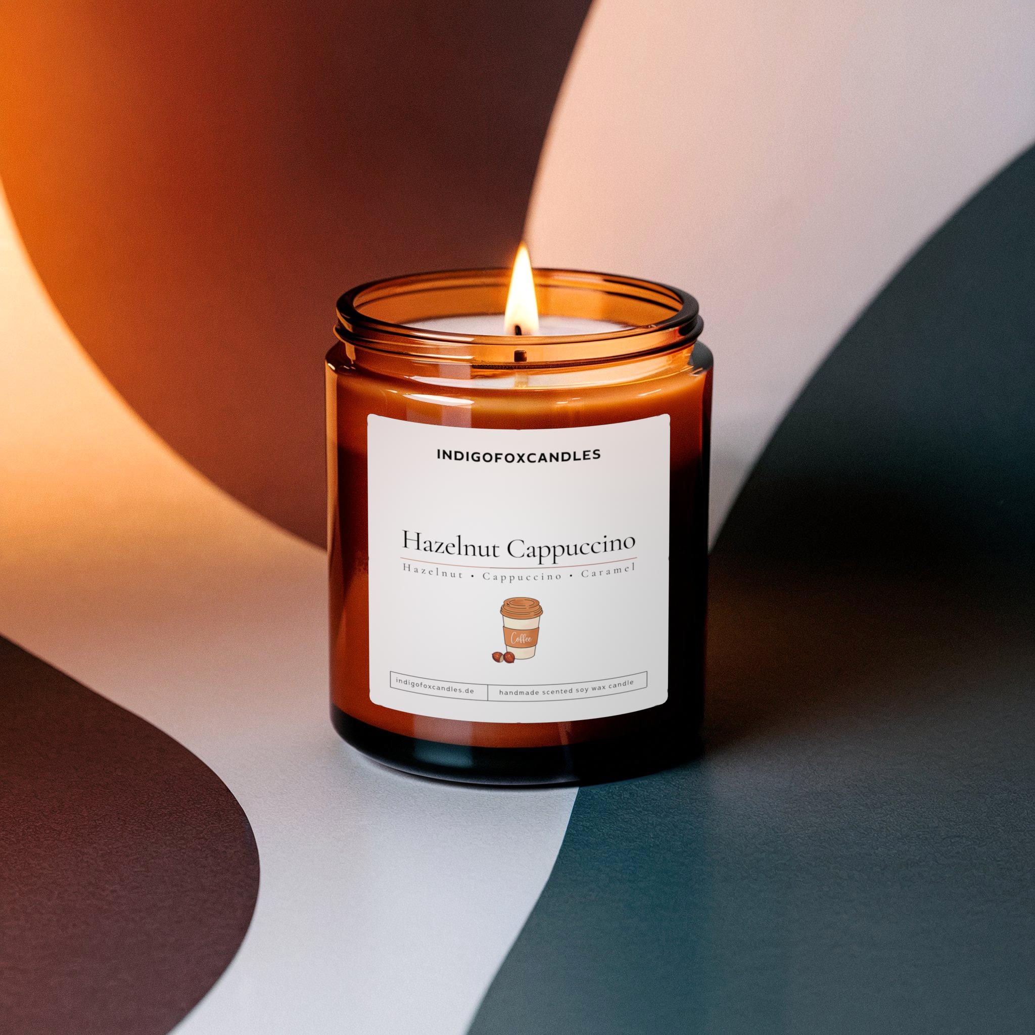 Cappuccino Scented Votive Candle - Single Coffee Scented Candle 15-20 Hour Burn