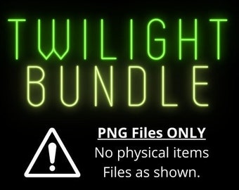Twilight BUNDLE - PNG Files Only - As pictured