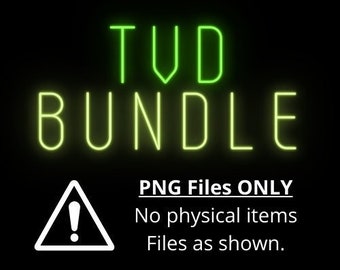 TVD BUNDLE -  Design PNG Files Only