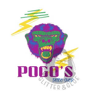 Umbrella - Pogos Tattoo Shop- Apocalypse - PNG file ONLY - Download only
