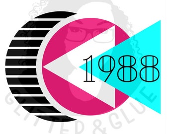80's Baby Design SVG & PNG file ONLY