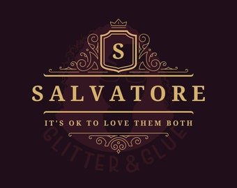 Salvatore - Love them both - Mystic Falls - SVG & PNG File