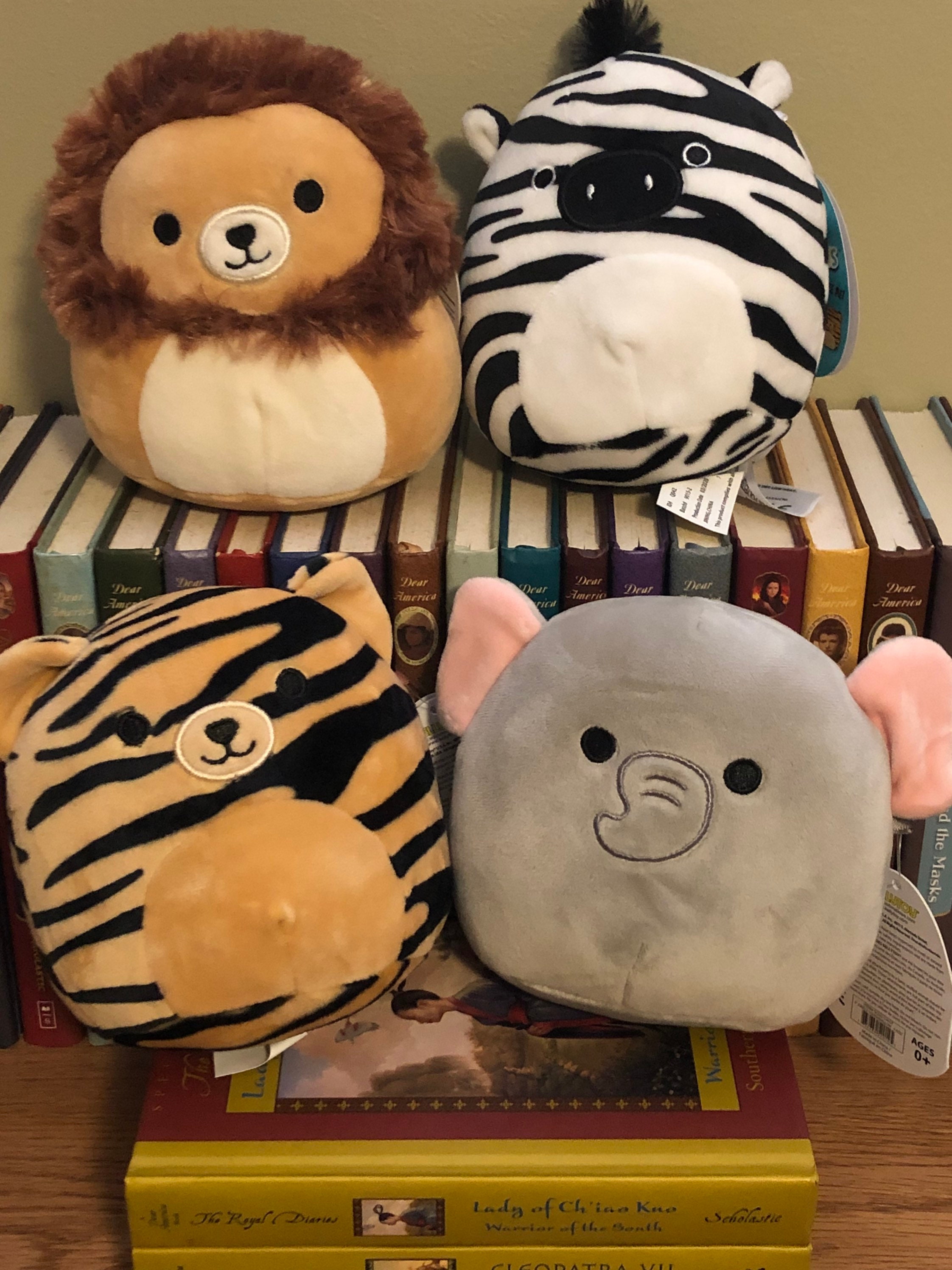 Squishmallows 5inch Jungle Squad Plush Toys Stuffed Animals & Plushies