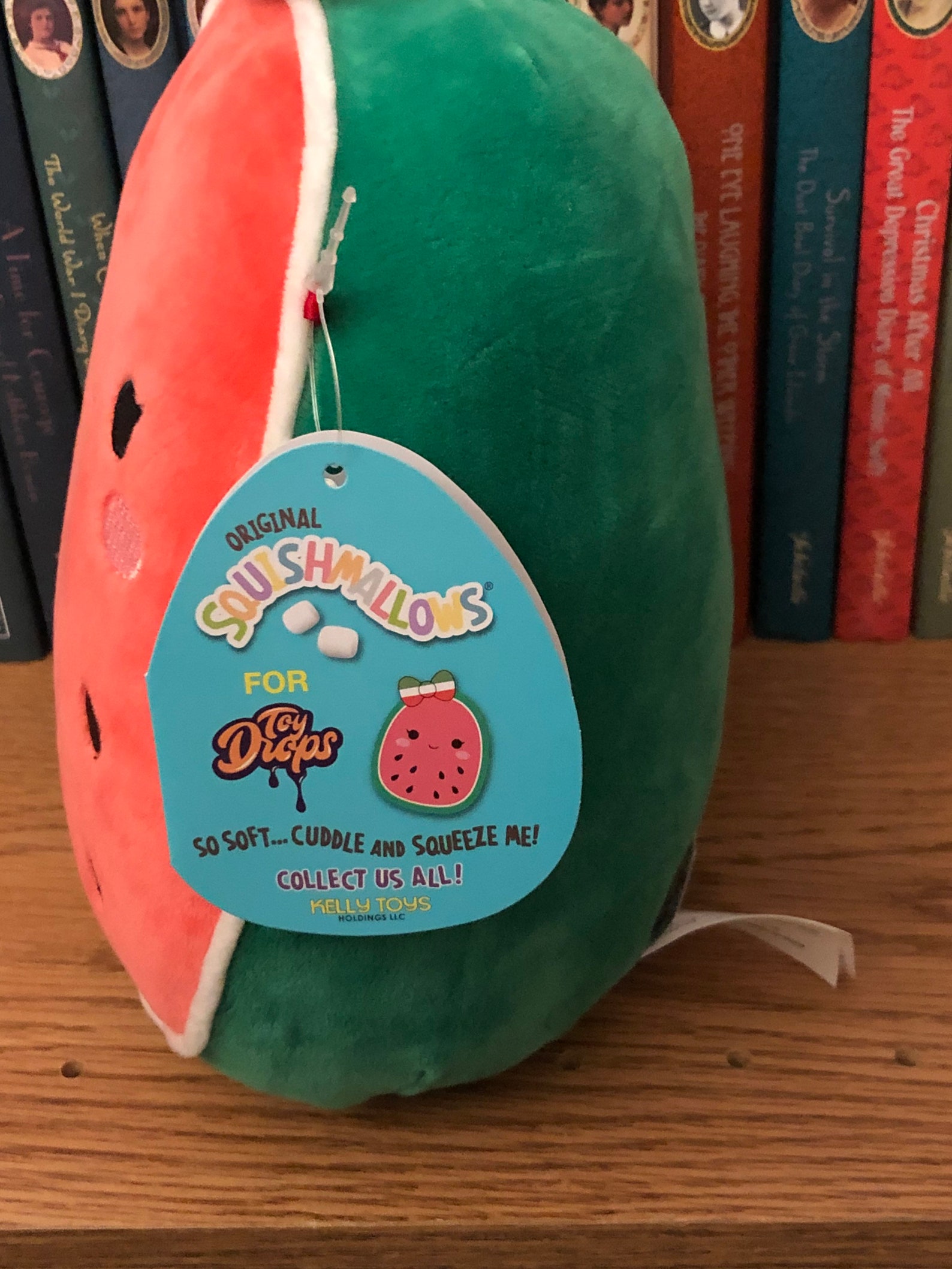 Squishmallows 7 inch Wanda the Watermelon with bow Plush | Etsy