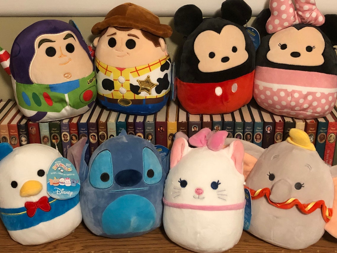 Squishmallows Disney 7.5 inch Plush choose your favorite | Etsy