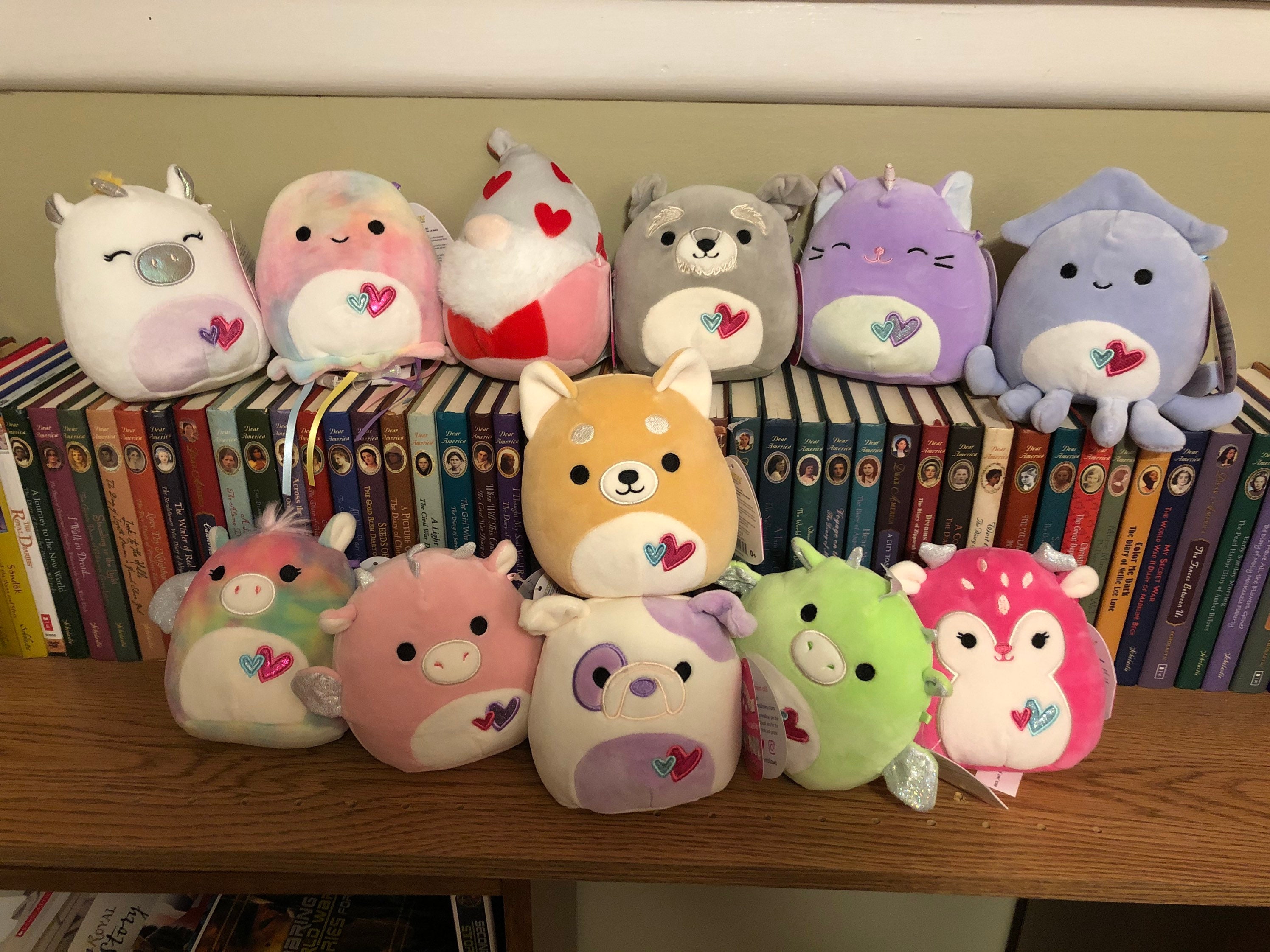 Squishmallows Valentines 5 inch Plush choose your favorite Etsy
