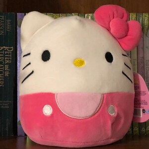 Squishmallow Sanrio 7 inch Hello Kitty Pink squishmallows cat | Etsy
