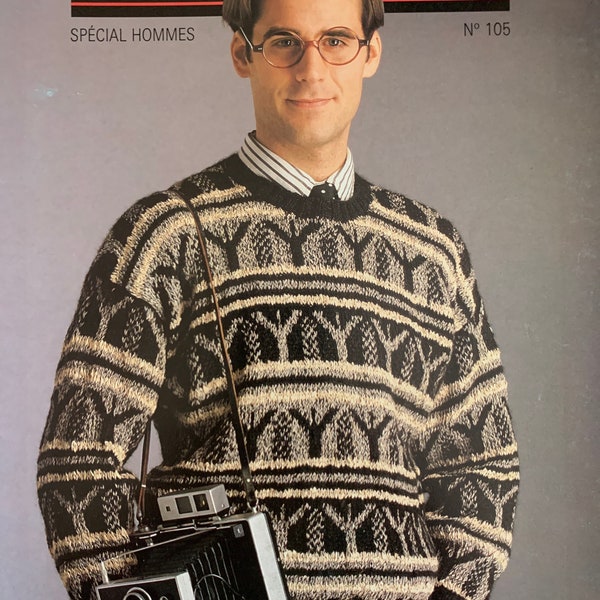 Anny Blatt Knitting Men’s Sweater Collection - 24 patterns