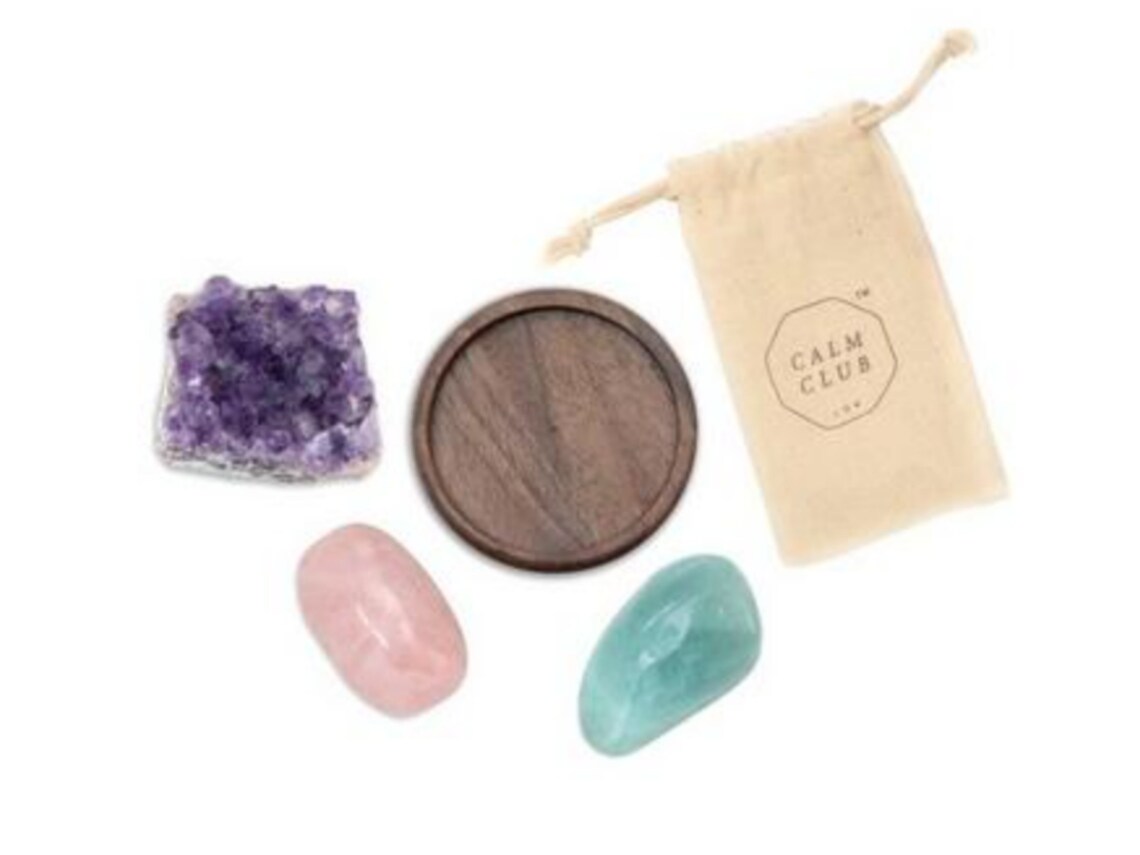 Good vibes healing Crystal Set 3 stones in a beautiful Etsy