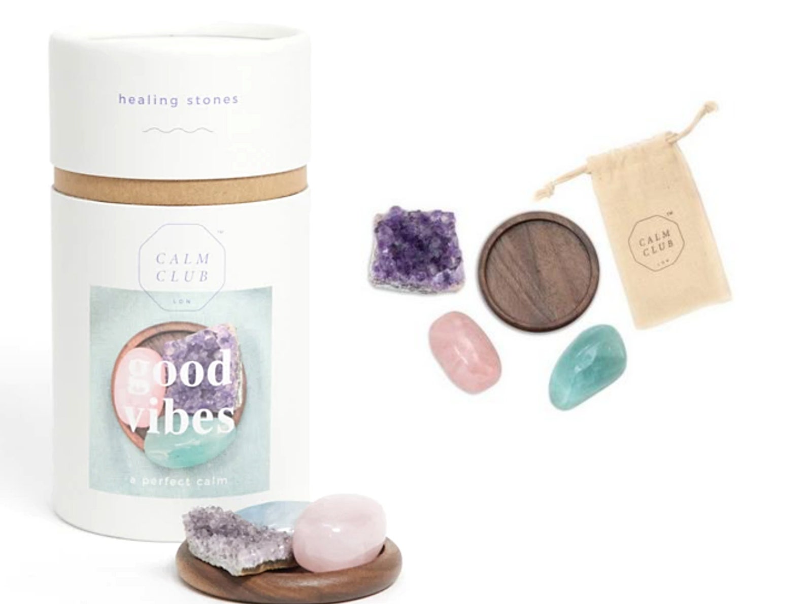 Good vibes healing Crystal Set 3 stones in a beautiful Etsy