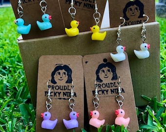 Ducky Earrings