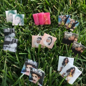 CUSTOMIZABLE Album Cover Earrings