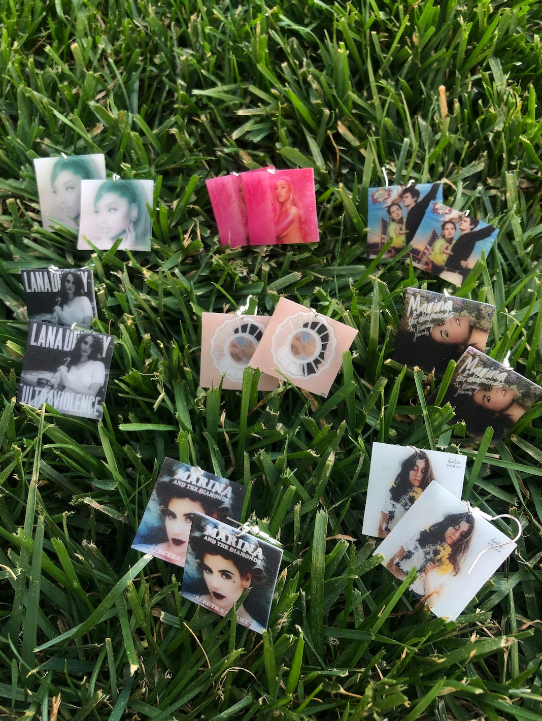 CUSTOMIZABLE Album Cover Earrings
