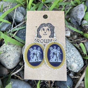 Maiden Mother Crone Brooch Earrings - Agatha All Along