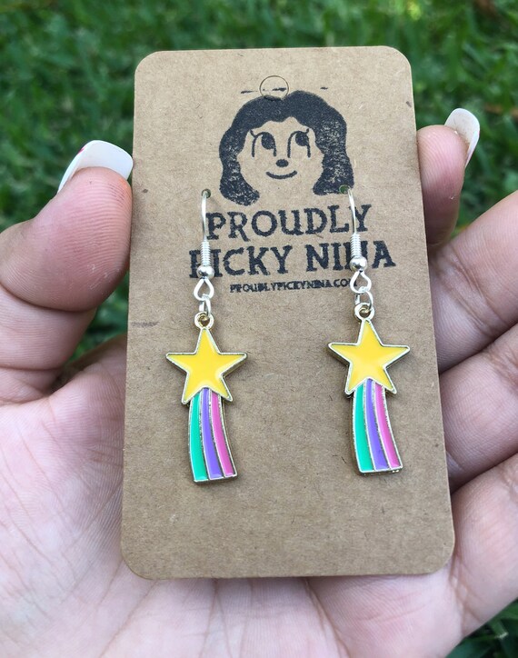 Mabel's Shooting Star Earrings - Etsy 