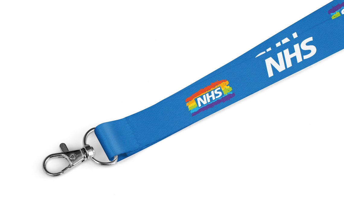 NHS Lanyard Best Quality 20mm ID Card Holder Safety Etsy