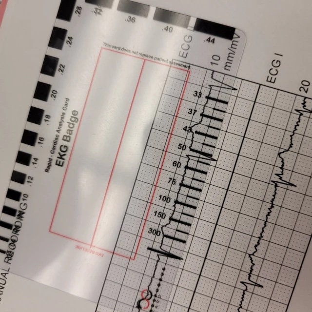 Rapid – Cardiac Analysis Tool R-cat EKG Badge With Waterproof Clear Card Holder - Etsy rapid-cardiac-analysis-tool-r-cat-ekg-badge-with-waterproof-clear-card-holder-etsy