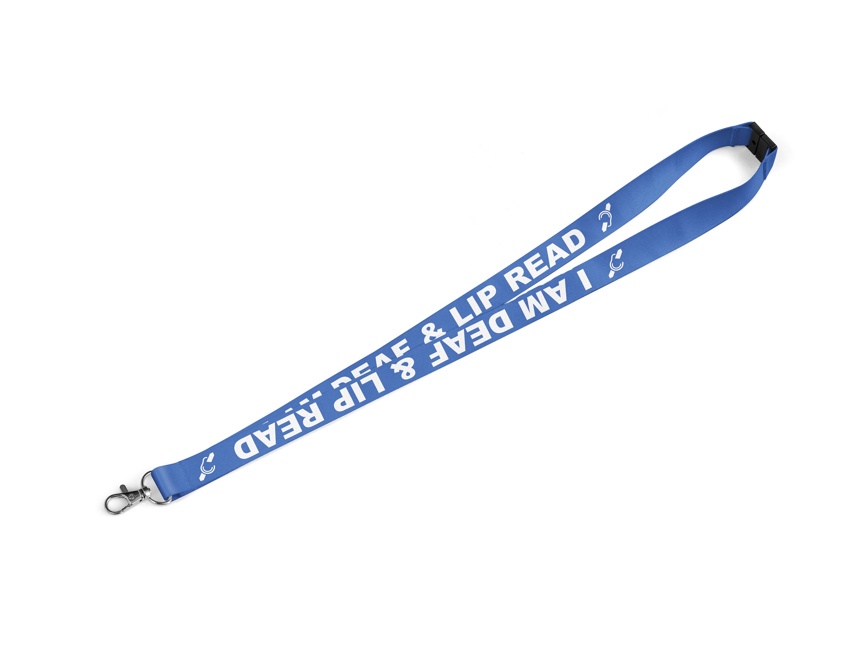 I am deaf & Lip Read Lanyard Best Quality 20mm ID Card Etsy