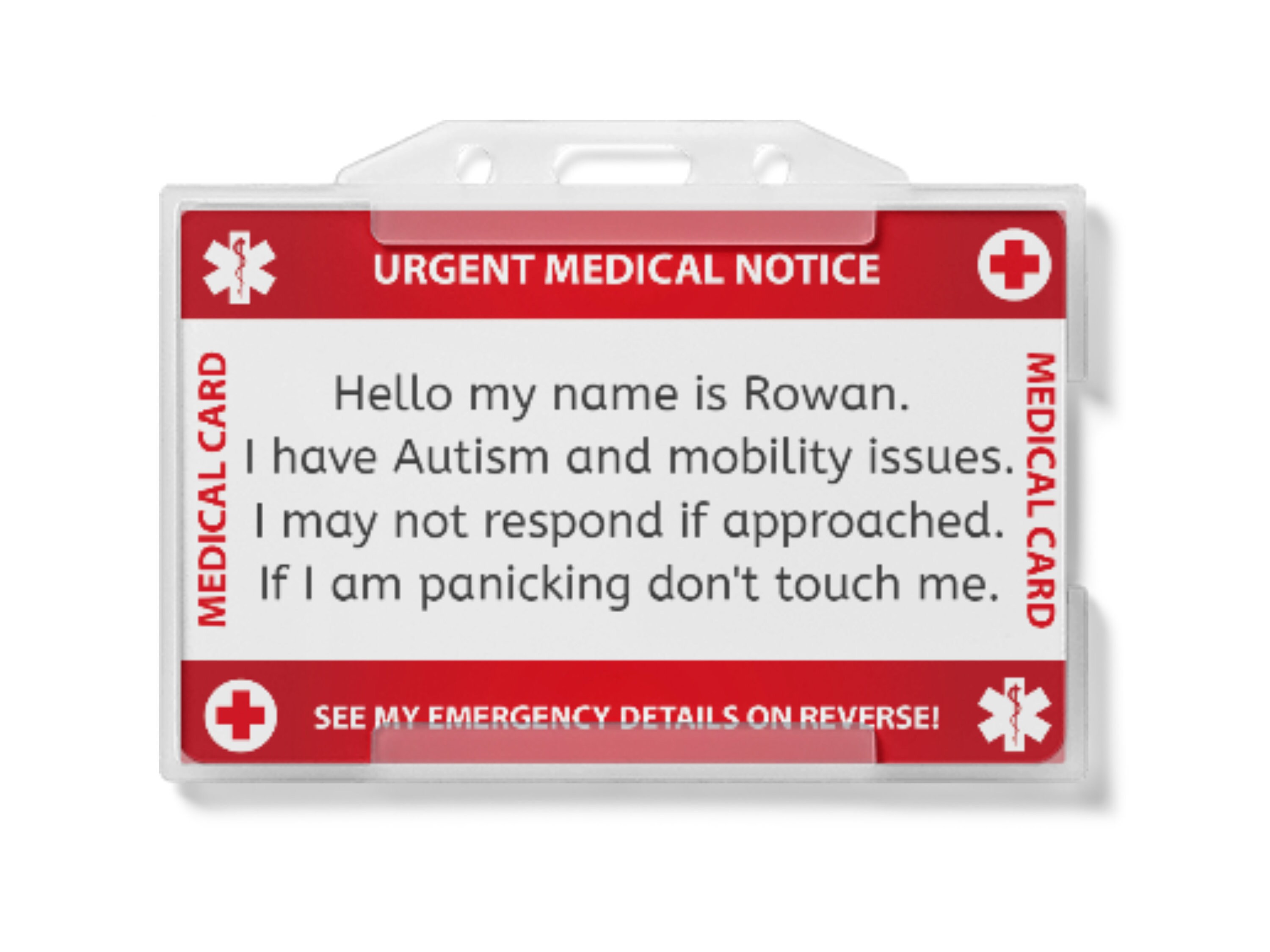 My Very Necessary Id Card