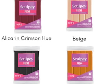 Sculpey Premo™ Clay 1.7oz & 8oz Polymer Clay Blocks - Jewelry Making, Crafts