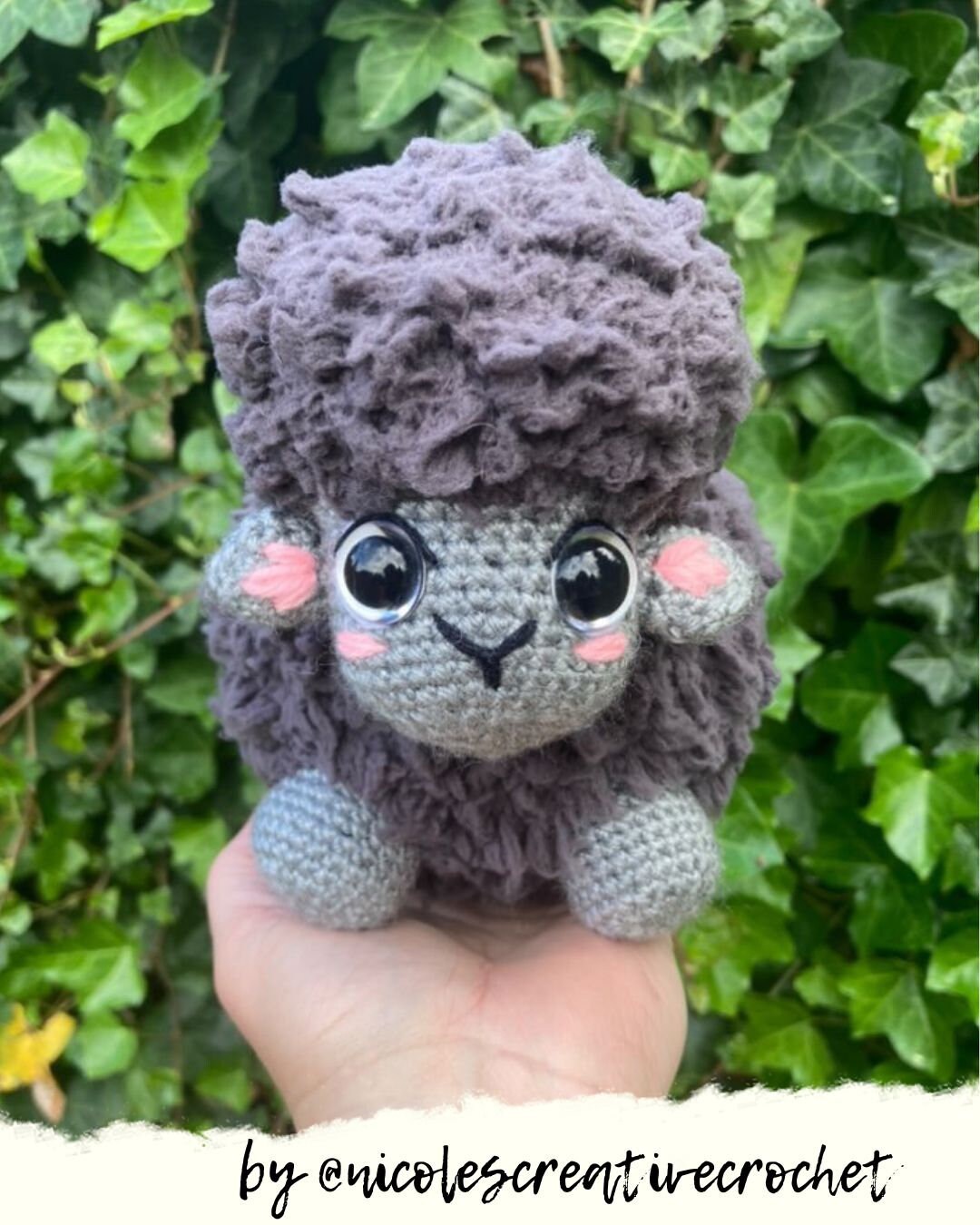 Sheep Crochet PATTERN - DIGITAL PDF Crochet Pattern - Crochet Lamb ...