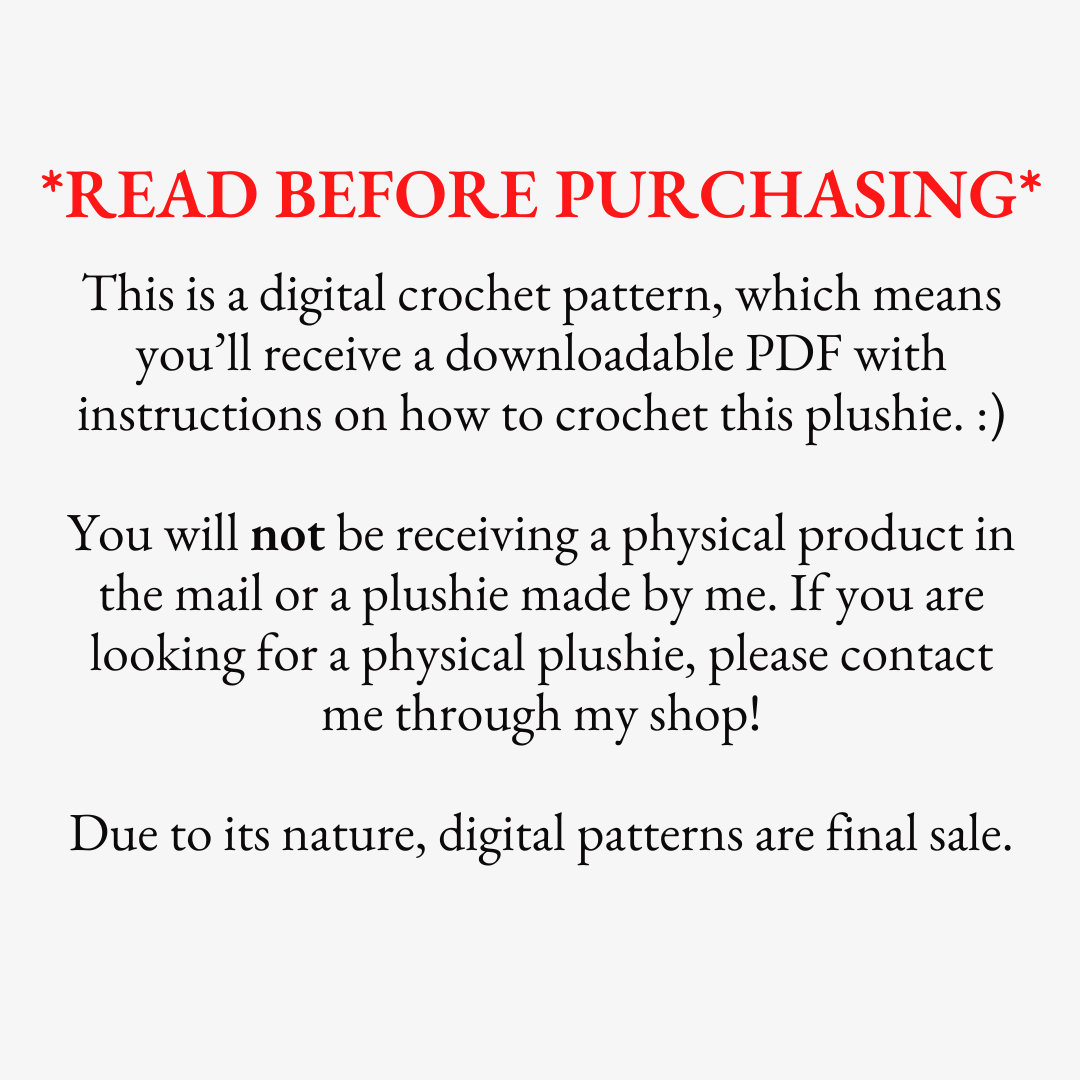 Sheep Crochet PATTERN - DIGITAL PDF Crochet Pattern - Crochet Lamb ...