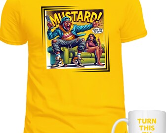 Turn this TV off, Mustard, Hip Hop, Kendrick LamarGNX Album Shirt, Kdot Lamar, Music Shirt, Kendrick Lamar Merch, Kendrick Lamar Gift