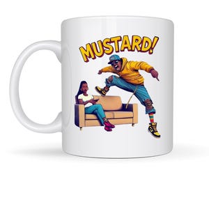 Kendrick Lamar Mustard GNX Album, Turn This TV Off, West Coast Rap, Real Music, Hip Hop, Graphic Mug, Kdot Lamar, Music
