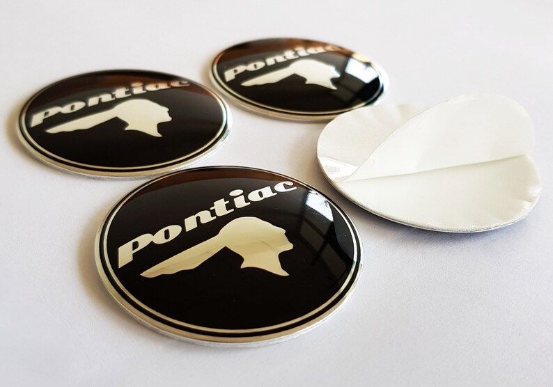 Metal Stickers Car Wheel Center Cap Stikers Set of 4 Etsy