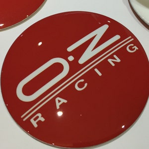 Metal Stickers - Car Wheel Center Cap Stickers - Set of 4 - FIT - OZ ...