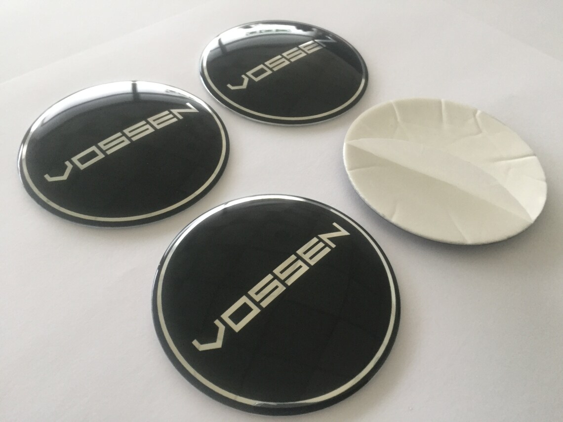 Metal Stickers Car Wheel Center Cap Stikers Set of 4 Etsy UK
