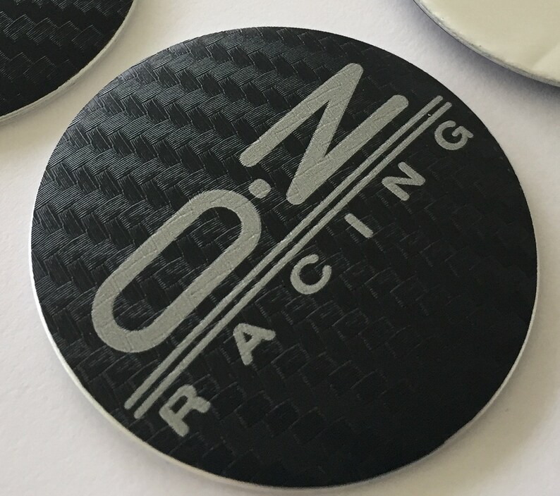 Metal Stickers - Car Wheel Center Cap Sticker - Set of 4 - OZ RACING 2 ...