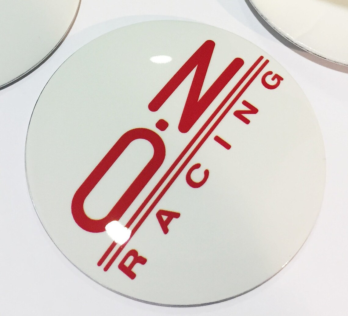 Metal Stickers Car Wheel Center Cap Stikers Set of 4 OZ Etsy