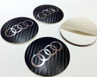 Audi 65mm center caps Clearance