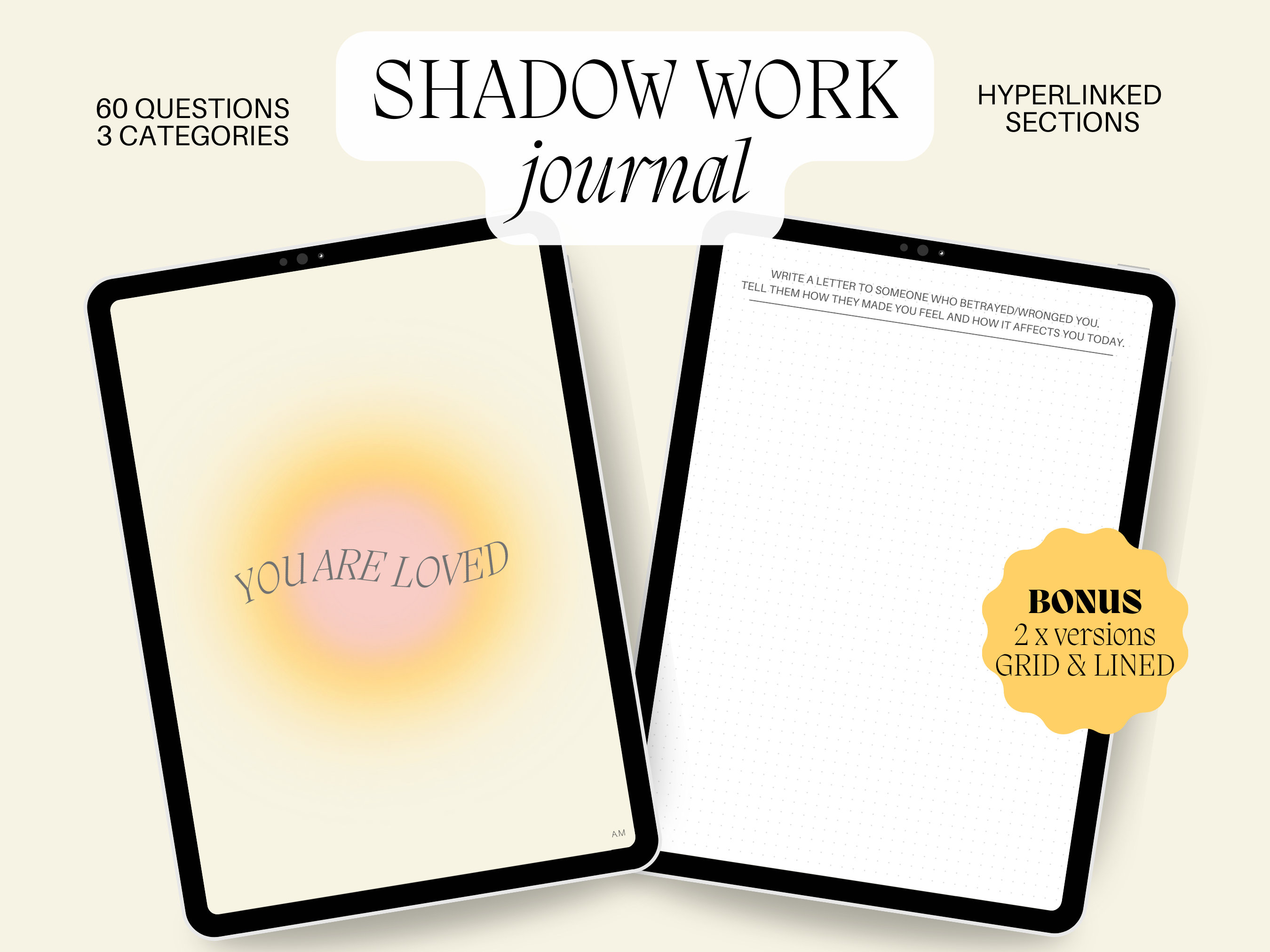 60 Shadow Work Journal Prompts | Trauma Self Therapy Journal ...