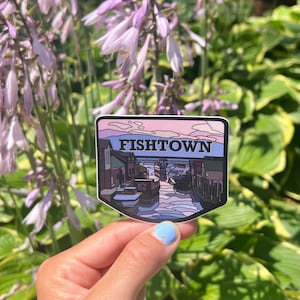 Fishtown - Leland, MI Sticker