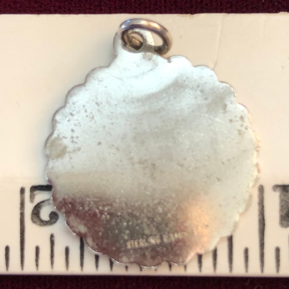 Vintage Sterling Silver Charm Happy Anniversary View 2