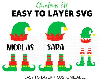 Download Elf Monogram Svg Etsy