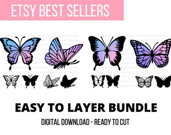 Download Butterfly Svg Files Etsy