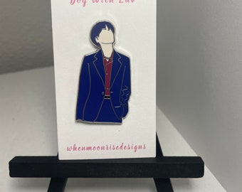 Boy With Luv Yoongi hard enamel pin