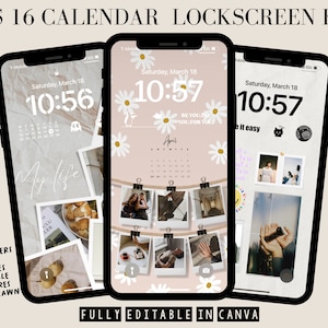 Widget modificabili della schermata di blocco iOS 16, iOS 16, schermata iniziale, sfondi iOS 16, sfondo del calendario iOS 16, modificabile, sfondo iPhone
