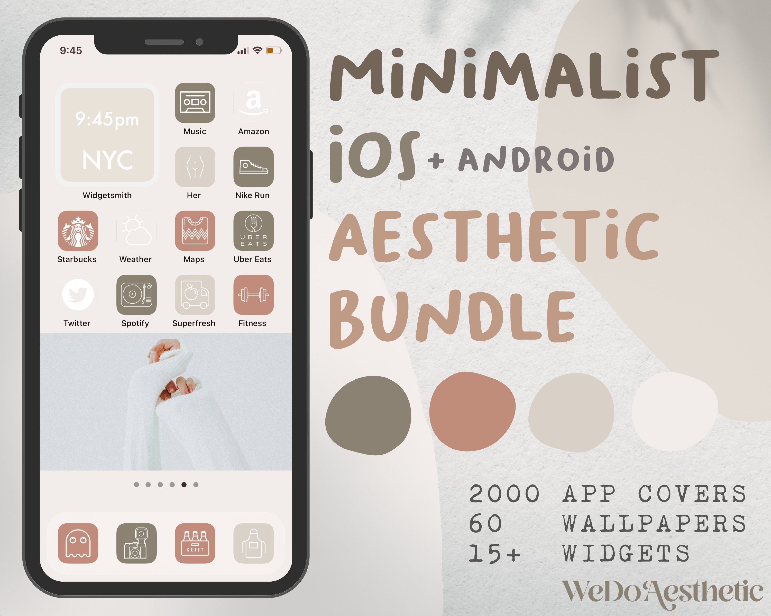 Ios14 App Icons Natural Boho Aesthetic App Covers Icons Etsy Ios14 App Icons Natural Boho Aesthetic App Covers Icons Etsy