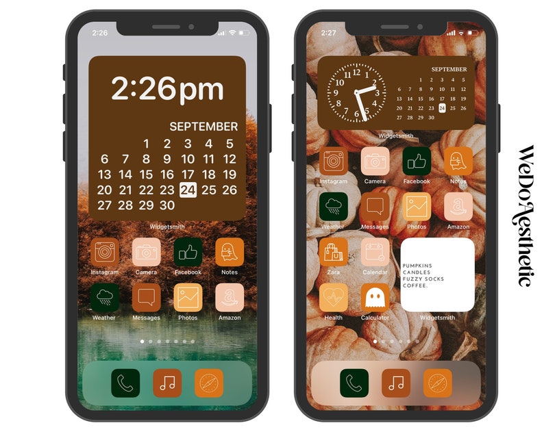 IOS14 App Icons Fall Theme Icons Bundle IOS14 App Covers IOS14 App Icons Fall Theme Icons Bundle IOS14 App Covers